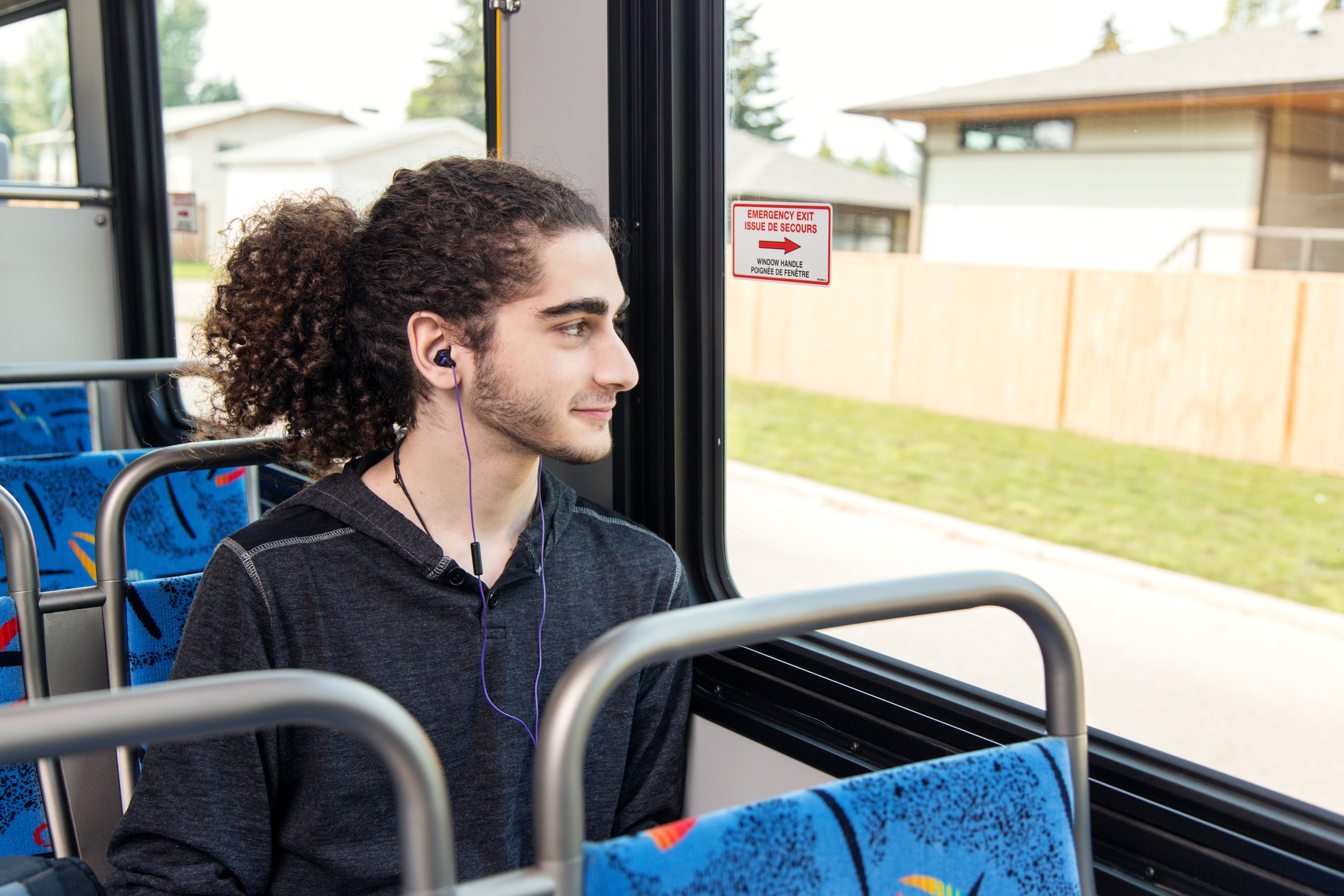 Person on a Bus