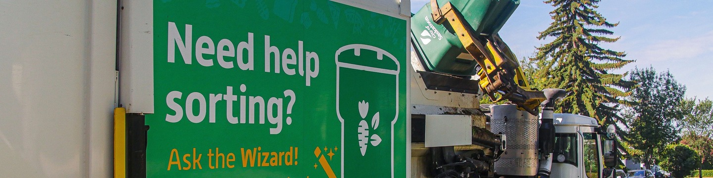 Image showing multiple kinds of waste carts